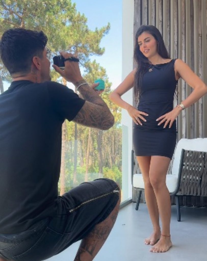 ‘Ela disse sim’! Gabriel Medina mostra pedido de casamento para Isabella Arantes