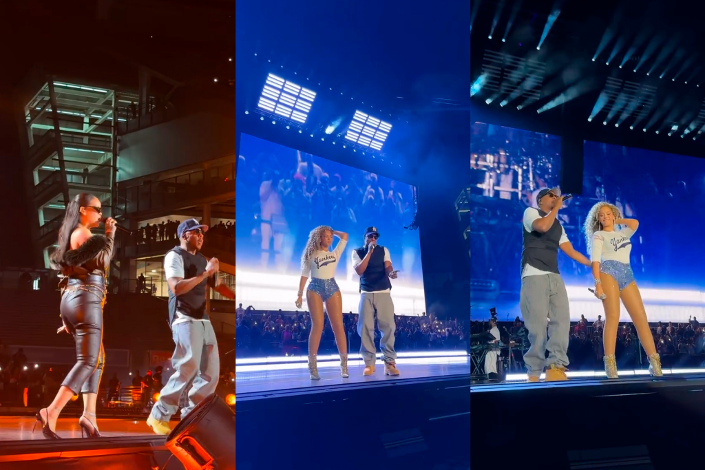 Rihanna e Beyoncé fazem aparições surpresa em shows de Jay-Z