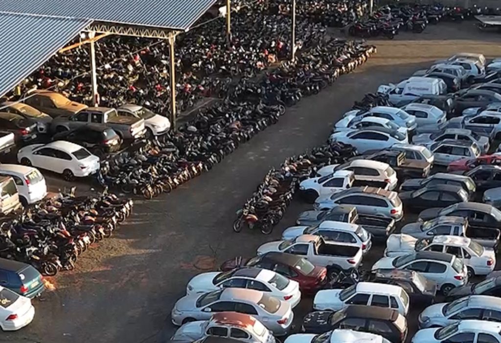Detran notifica donos de veículos apreendidos no TO; prazo para retirada é de 10 dias